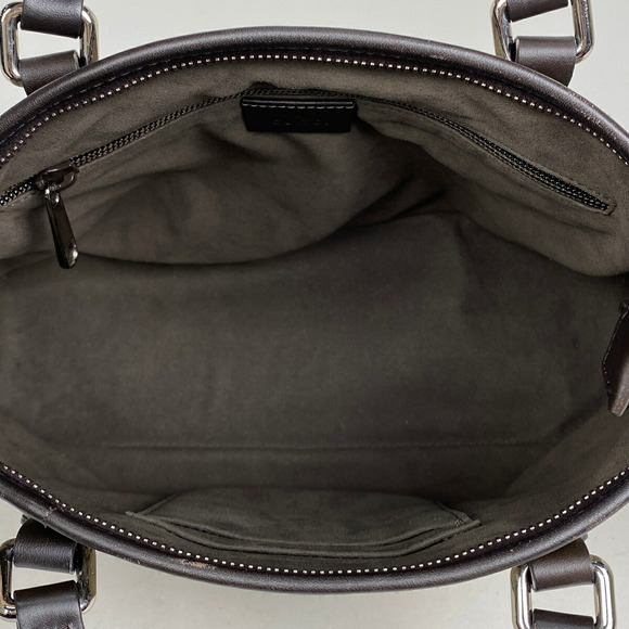 Gucci GG Handbag Canvas Beige Brown - Picture 7 of 7